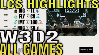 LCS Highlights Week 3 Day 2 ALL GAMES  LCS Spring 2023 W3D2 [upl. by Walter]