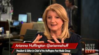 Arianna Huffington Announces The RaiseForWomen Challenge  HuffPost Video [upl. by Lenor]