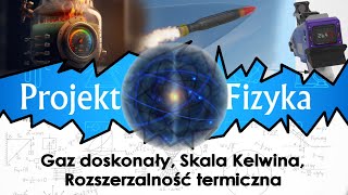 Gaz doskonały Skala Kelwina Rozszerzalność №70 ⚛ Projekt Fizyka [upl. by Nama]