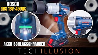 🔥DIE MITTELKLASSE von BOSCH Der NEUE AkkuSchlagschrauber GDS 18V450 HC😱  GDS 18V450 Review [upl. by Scurlock]