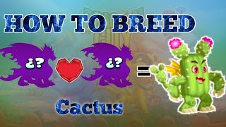 How To Breed Cactus Dragon  Dragon City [upl. by Eisoj]