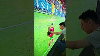 Do you know that he is the star ledscreen ledvideowall football eagerledronaldo cr7 [upl. by Laufer]