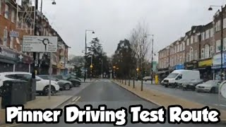 Pinner Driving Test Route 2 Driving Test Routes London  DTRL [upl. by Lecram81]