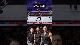 The shield full match highlights Roman Reigns vs Seth Rollins vs Dean Ambrose 😱shorts shield wwe [upl. by Herrod]