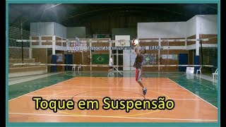 VOLEIBOL TOQUE EM SUSPENSÃO COMO EXECUTAR [upl. by Myrilla877]