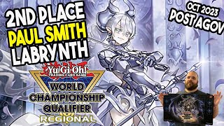 YuGiOh Regional 2nd Place  Labrynth Deck Profile ft Paul S  Fredericton NB October 2023 [upl. by Ynor]