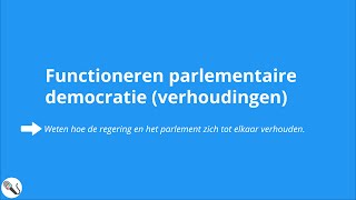 Politiek en Beleid kabinetscrisis  ministeriële verantwoordelijkheid [upl. by Wiebmer777]