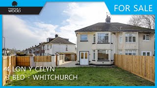 Walkthrough property video tour of 4 LonyCelyn Whitchurch  Cardiff [upl. by Assek]