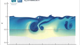 Coupling between Finite Volume Method and SPH [upl. by Annerahs912]