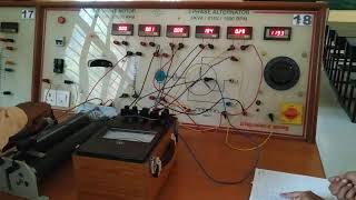 Expt7Separation of hysteresis and eddy current losses in single phase transformersession2 [upl. by Pantin]