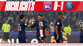 HIGHLIGHTS  Lyon 01 PSG  MESSI âš½ï¸ [upl. by Fleeta]