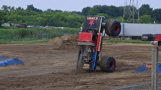 Monster Truck Throwdown at Lake County Fair 2023 Show 11 [upl. by Raven295]