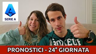 Risultati Pronostici 23a Giornata amp Pronostici 24a Giornata Serie A [upl. by Sialac]