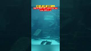 underwater Ancient Dwarka Nagri jaishriradhekrishna jaishrikrishna dwarkadhish viral ytshorts [upl. by Mcleroy]