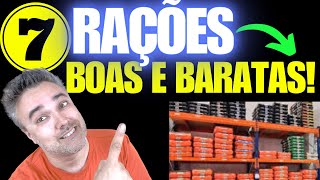 7 rações BOAS E BARATAS 👉Atualizado [upl. by Ayotas499]