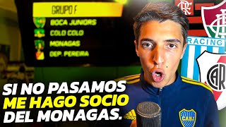 REACCION y ANALISIS del SORTEO de la COPA LIBERTADORES 2023  Hincha de Boca  Toto Bordieri [upl. by Mulvihill]