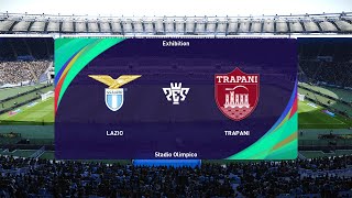 Lazio vs Trapani 18072024 Club Friendlies PES 2021 [upl. by Tilden109]