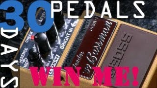 Boss FBM1 Fender Bassman Bitesize Review  30 Days 30 Pedals  WIN [upl. by Ryley]