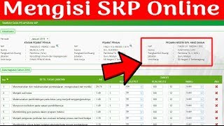 Cara Mengisi SKP Online [upl. by Tija]