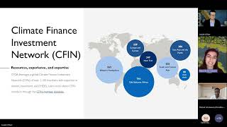 Climate Finance Investment Network Webinar [upl. by Atiuqehc709]