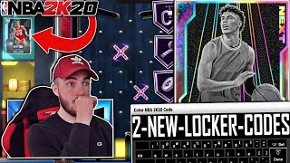 2 NEW LOCKER CODES 2K20  GALAXY OPAL LAMELO BALL TTO GAMEPLAY NBA 2K20 MYTEAM [upl. by Dranyer2]