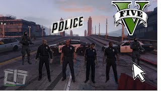 COMMENT DEVENIR UN POLICIER SUR GTA V  POUR PS4 ET XBOX [upl. by Renba927]