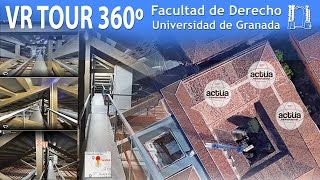 TOUR VIRTUAL 360 Universidad De Granada Facultad de Derecho ACTUA Infraestructuras [upl. by Murial825]