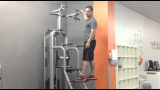 Stepz Fitness  How to use the Assisted Chin Up [upl. by Berthoud124]