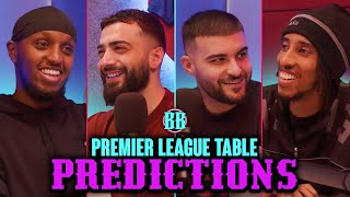 PREDICTIONS PREMIER LEAGUE TABLE 2324  BARRA BRUVVAS [upl. by Oika284]