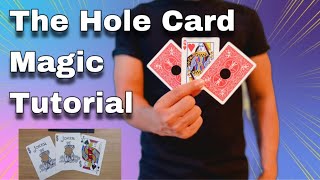 The HOLE CARD Illusion MAGIC Reveals [upl. by Senior]