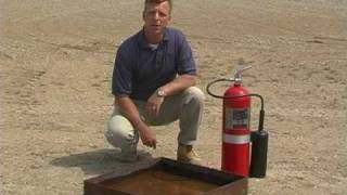 CO2  How to use a fire extinguisher training [upl. by Bendick]