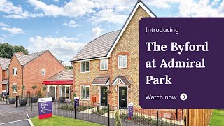 The Byford  Taylor Wimpey Admiral Park [upl. by Aiki]