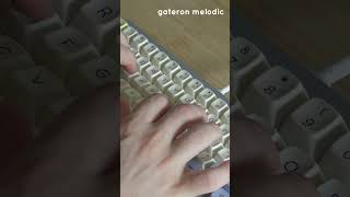 This Clicky Sounds Good  Gateron Melodic [upl. by Suivatco]