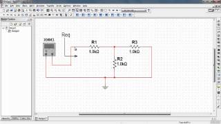 NI Multisim Measure resistance with an ohmmeter [upl. by Mccoy]