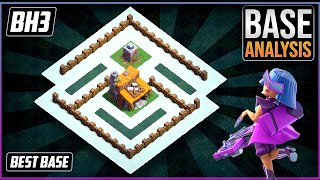 THE BEST BH3 TROPHYdefense Base 2022 Builder Hall 3 Trophy Base Design with Copy Link  COC [upl. by Osterhus]