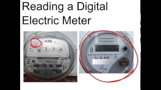 Reading a Digital Electric Meter amp Calculate Usage and Cost [upl. by Refinaj]