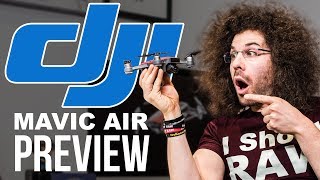 DJI Mavic Air Preview  vs Mavic Pro amp Spark [upl. by Granny408]