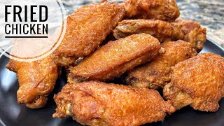 Fried Chicken Wings Recipe  Tasty Garlicky and Crispy Chinese Fried Chicken Recipe [upl. by Hermann752]