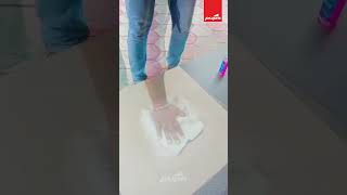 Ultimate Hard Water Stain Removal with Pupa Staino  Tile amp Sanitary Ware Cleaner Tips 💦🧼 [upl. by Onnem]