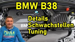 BMW B38 Motor  Details Vorteile Schwachstellen Tuningmöglichkeiten [upl. by Einnoj]