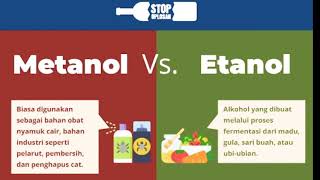 metanoletanol Apa perbedaan metanol dan etanolquot [upl. by Shem]