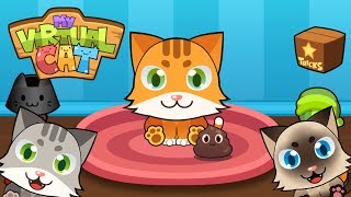 My Virtual Cat  Cute Kids Game for iPhone and Android [upl. by Dragone186]