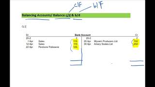 Balancing Accounts balance cd and bd [upl. by Yesiad434]