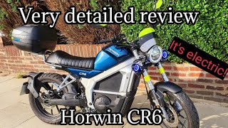 Electric Motorbike Horwin CR6 [upl. by Nollahs]