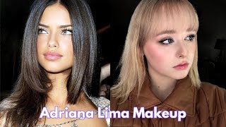 Adriana Lima 2000s Makeup Tutorial [upl. by Shargel]