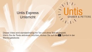 Untis Express  Unterricht [upl. by Llemhar]