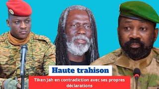 🔴Haute trahison  Tiken Jah en contradiction avec ses propres déclarations🔥 [upl. by Ymmat]