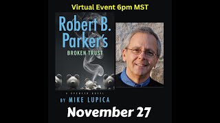 Mike Lupica discusses Robert B Parkers Broken Trust [upl. by Mella]