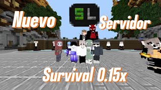 Nuevo Servidor Survival para Craftsman 01510 😎💯 [upl. by Euqinitram]