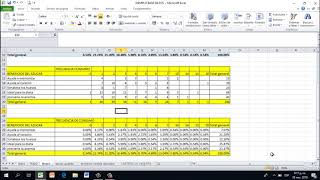 DISTRIBUCION BIDIMENSIONAL CON EXCEL [upl. by Arbed]